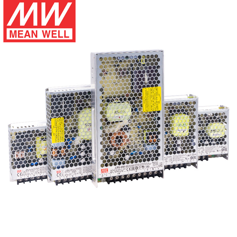 MeanWell Switching Power Supply LRS-200-36 AC to DC Power Supply 5v 12v 24v 36v 48v 10a 20a 30a 40a Industrial Outdoor Power