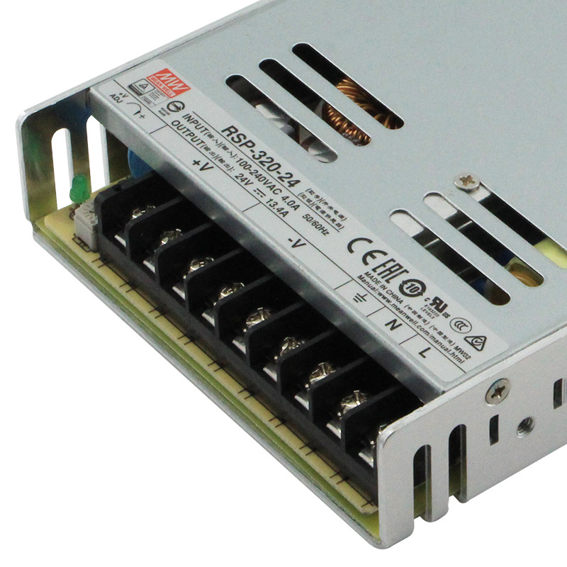 RSP-320-24 Power Supply Switch 24V 13A 320W For Led Lighting 24V Led Driver Meanwell Power Supply