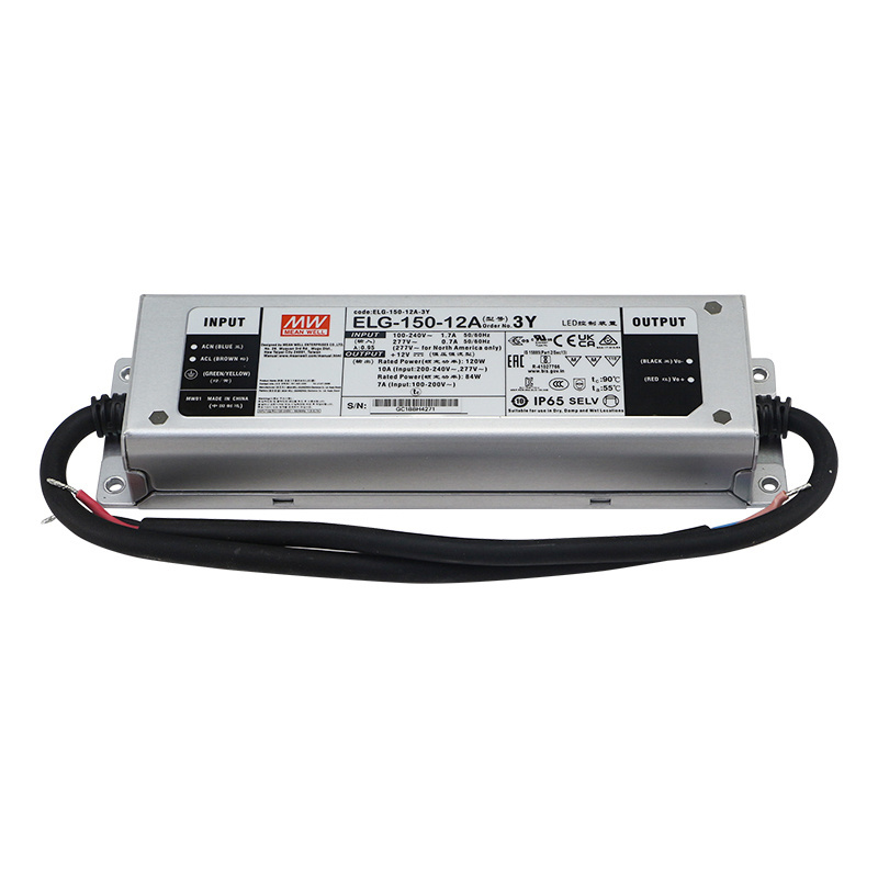 Meanwell Drivers Led ELG-150-24 24V 6.25A 150W Power Supply 24 To 12 Volts Constant Current Voltage Led Driver