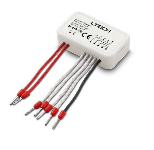 Ltech LT-424 DALI Push Switch DALI dimming to Push dimming