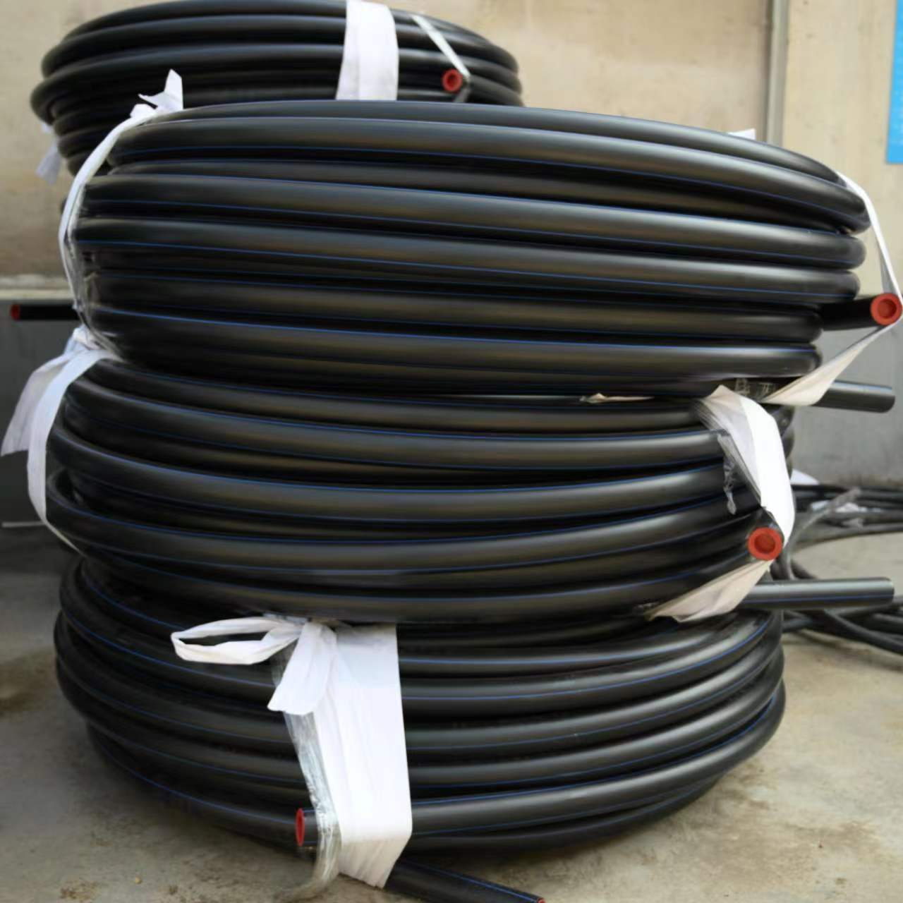 Jiangte 20mm to 1200mm diameter pe pipe hdpe pipe pn16 polyethylene plastic pipe for water supply