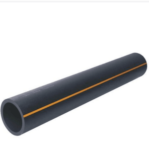 Jiangte HDPE Gas pipe PE100 pipe Polyethylene Plastic Pipe  sdr 11 17 21 With Orange Stripe For Natural Gas