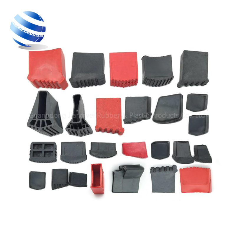 Replacement anti-slip folding ladder rubber gasket feet caps for step ladders