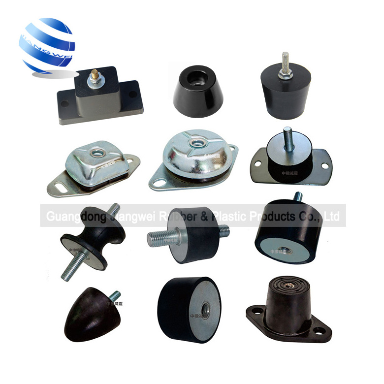 heat pumps shock absorbing rubber base foot anti vibration isolator mounts for pumps