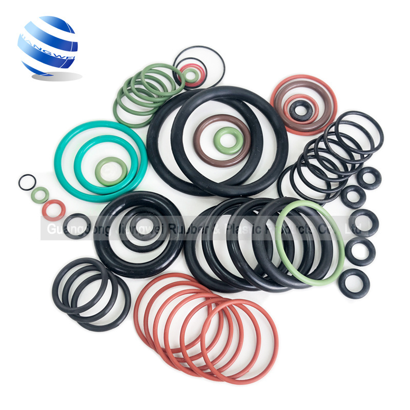 custom high quality nitrile pu polyurethane vmq epdm hnbr nbr fpm ffkm fkm silicone rubber seals oring o-ring o ring seals