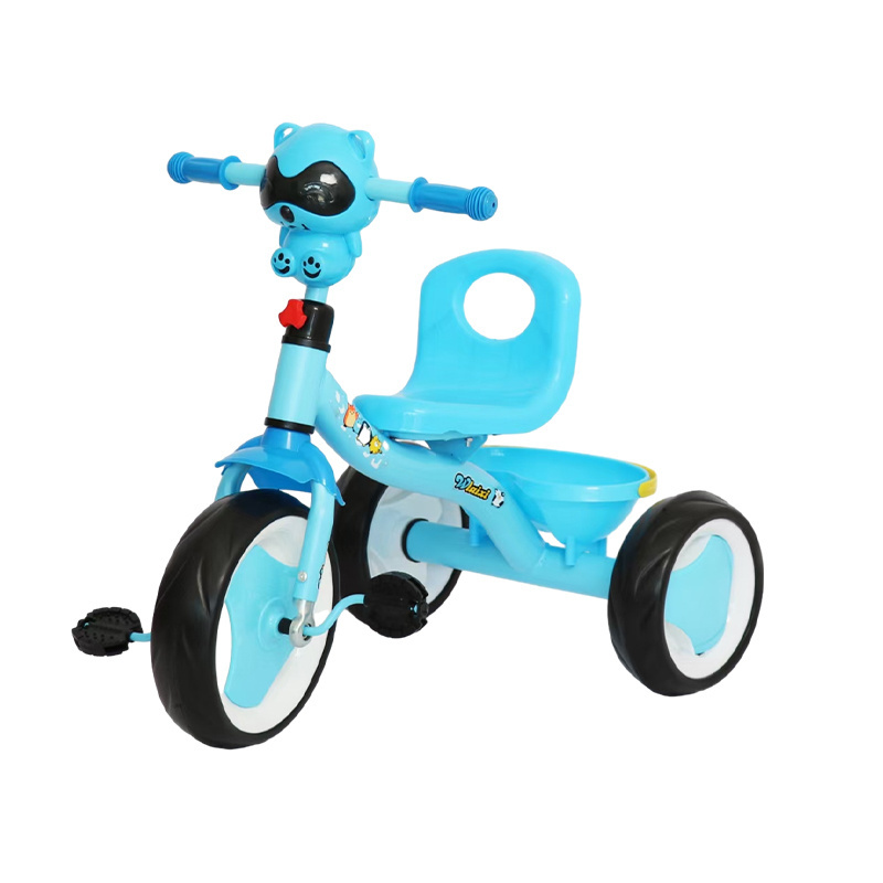 Toddler Tricycle Age 2 3 4 Years Old Kids Trike with Back Basket 3 Wheel Bike Birthday Toys Gift for Boys Girls