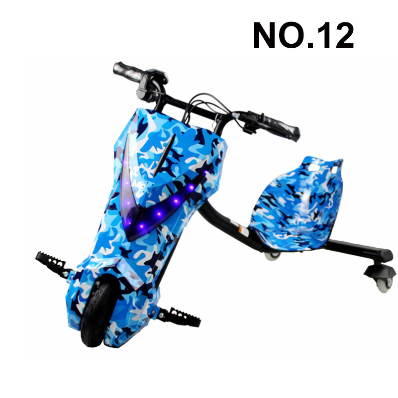 Original design 250w motor electric drift trike kids hot gift electric drift scooter best seller 3 wheel electric scooter