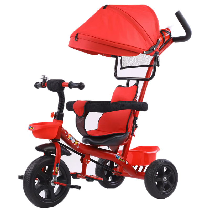 Baby care 4 IN 1 kid stroller trike ride on cheap baby stroller tricycle 3 wheels boy push tricycles toddler kids for tricycle