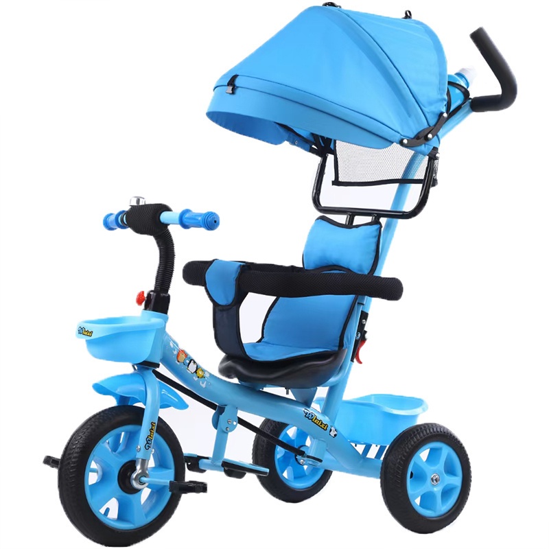 Baby care 4 IN 1 kid stroller trike ride on cheap baby stroller tricycle 3 wheels boy push tricycles toddler kids for tricycle