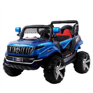 New style 12V Kids 2-Seater Ride On Truck Car Electric car 4-Wheeler Suspension Parent Remote Control MP3 LED Lights