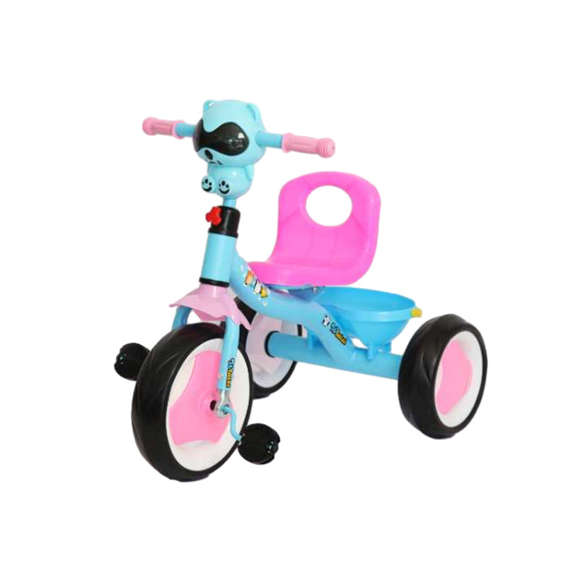 Toddler Tricycle Age 2 3 4 Years Old Kids Trike with Back Basket 3 Wheel Bike Birthday Toys Gift for Boys Girls