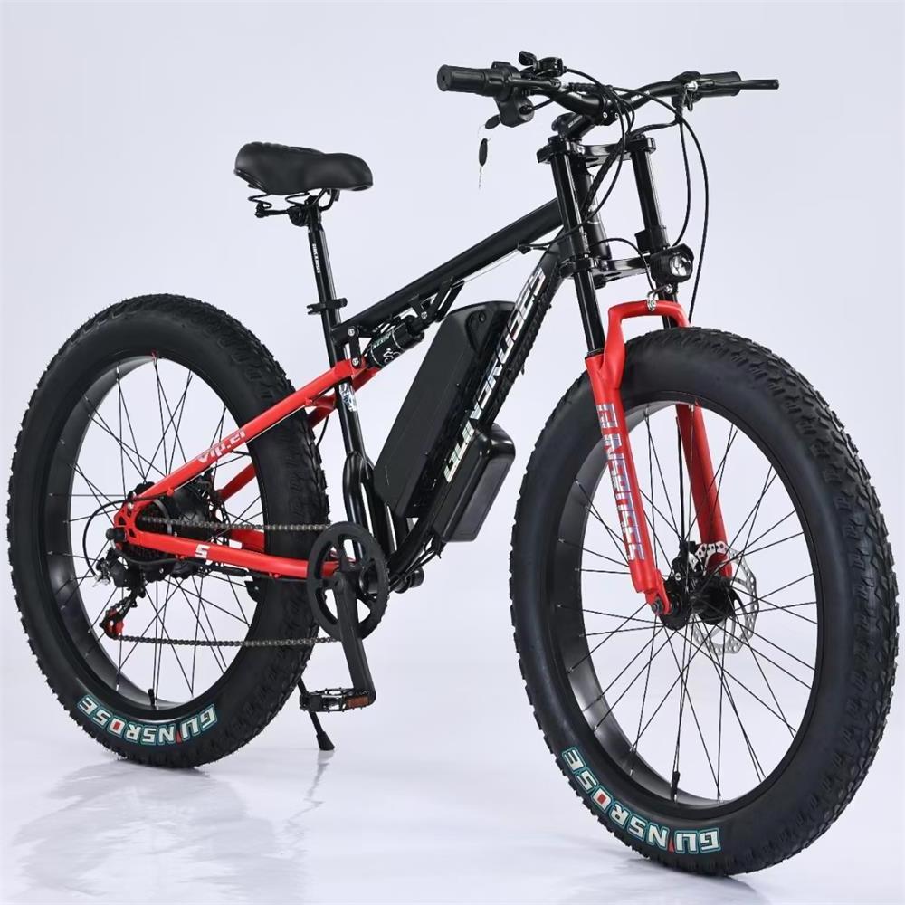 New Style 350W Fat Tire Electric Mountain Ebike/Snow Bike/Electric Bicycle with CE