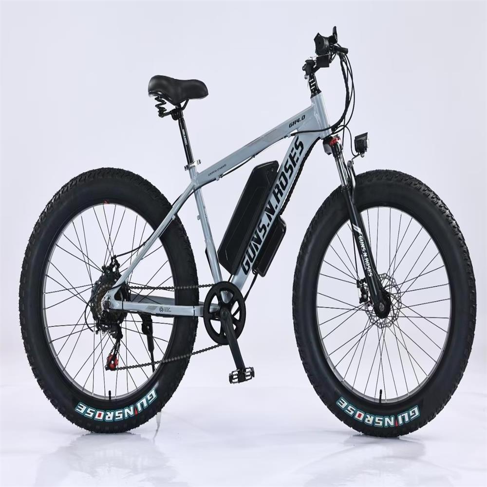 Fast Delivery 48V 500W Fashionable Sand Snow Fat Tire MTB , 26 inch Europe Electric Fat Bike , Electric Bike with Lithium