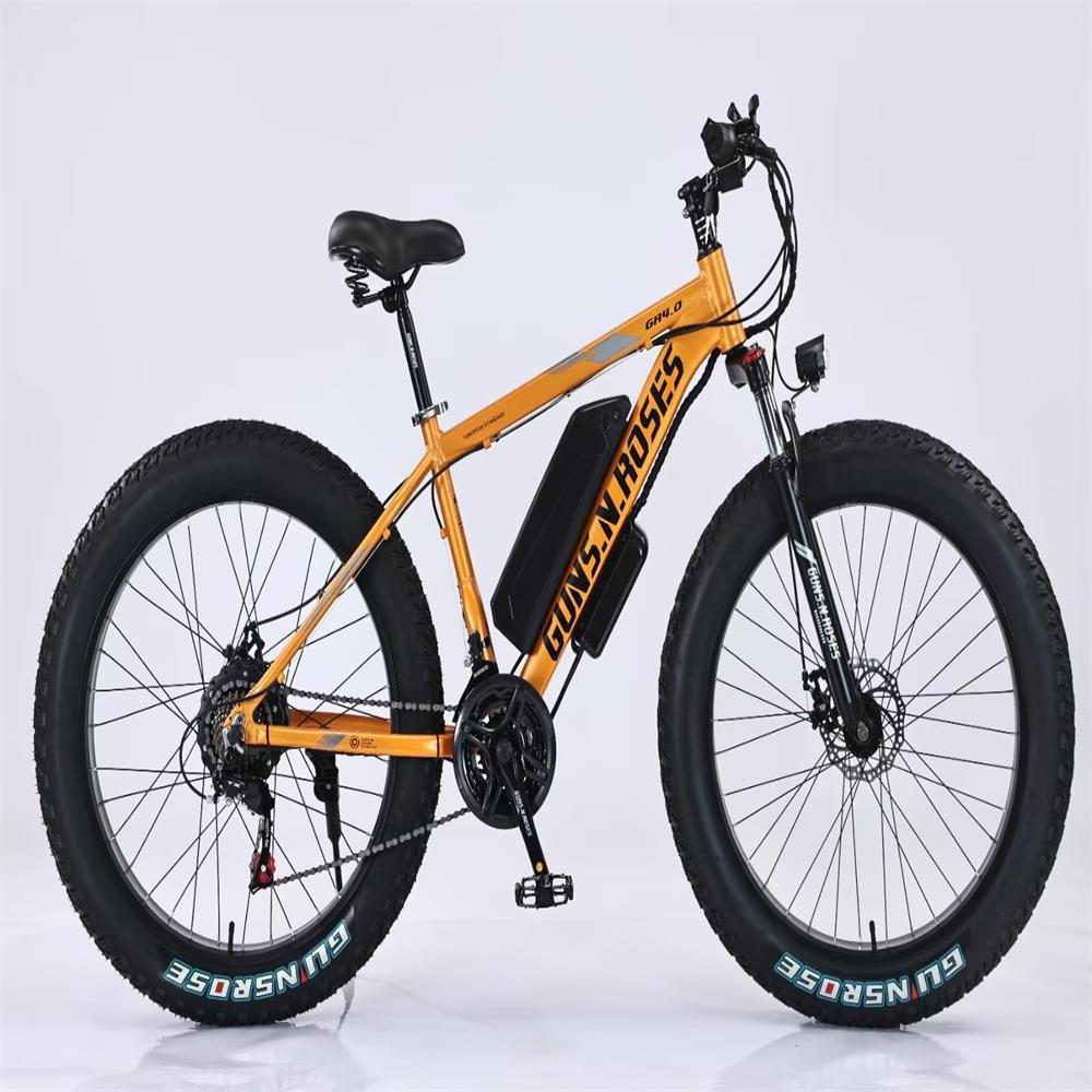 Fast Delivery 48V 500W Fashionable Sand Snow Fat Tire MTB , 26 inch Europe Electric Fat Bike , Electric Bike with Lithium