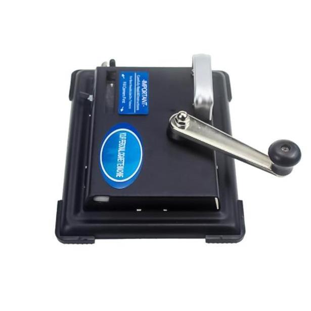 Manual cigarette maker black 8mm square manual cigarette maker Metal Cigarette puller rolling machine