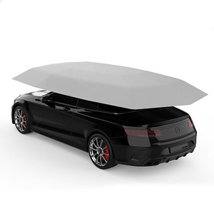 4.5m full-automatic car sunshade heat insulation and sun protection car cover, folding car cover tent