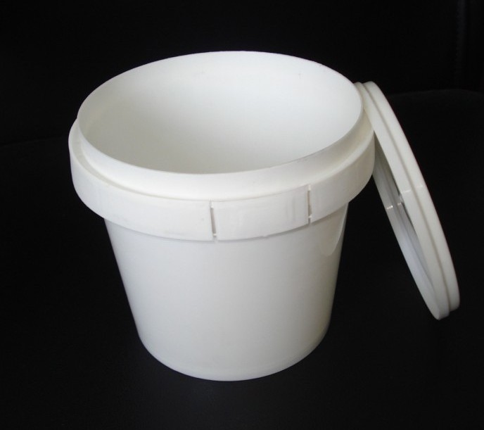 Custom Label Cookies Ice Cream Leak Proof Plastic Bucket 5 Litre Food Grade Container With Lid