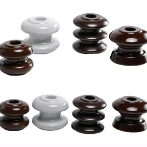 Jiangxi Hongxing LOW VOLTAGE butterfly porcelain insulators stay insulator ED-2 shackle insulator