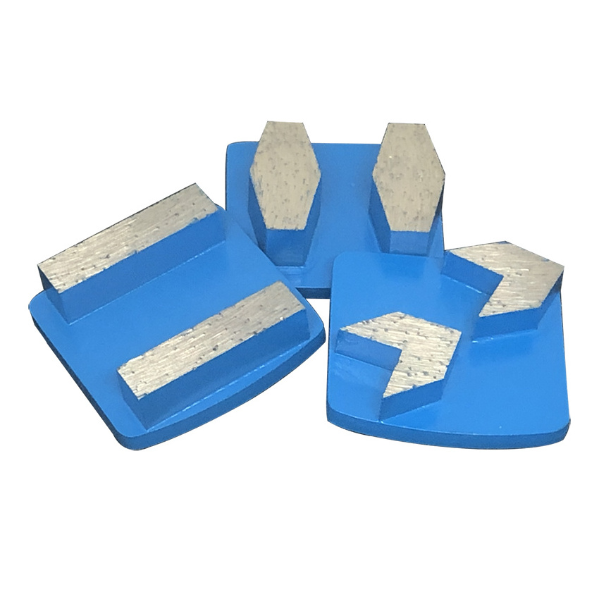 redi lock Diamond grinding shoes for grinder machine