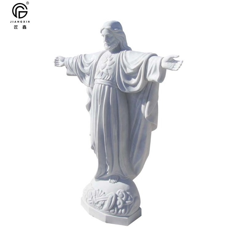 Life Size Marble Religious Catholic Jesus  Statue