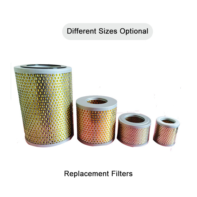 1.25'' 1.5'' 2'' 2.5'' 4'' filter element / replacement cartridge / air filter for vacuum pump