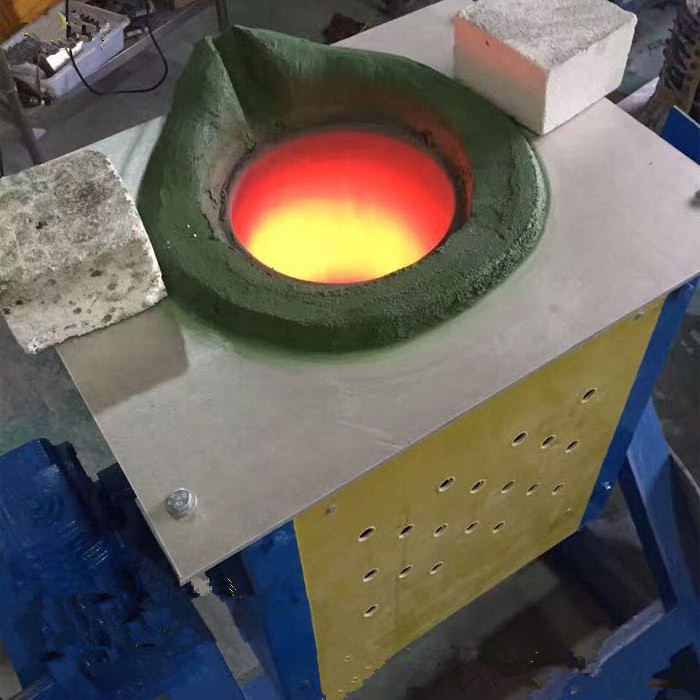 Portable big capacity 500kg iron gold ore induction meltiing furnace for sale