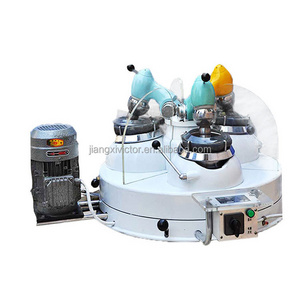 Laboratory Three-Head Grinder, Agate Grinding Bowl Ore Fine Grinder, XPM-120*3 Dry Grinding Mill