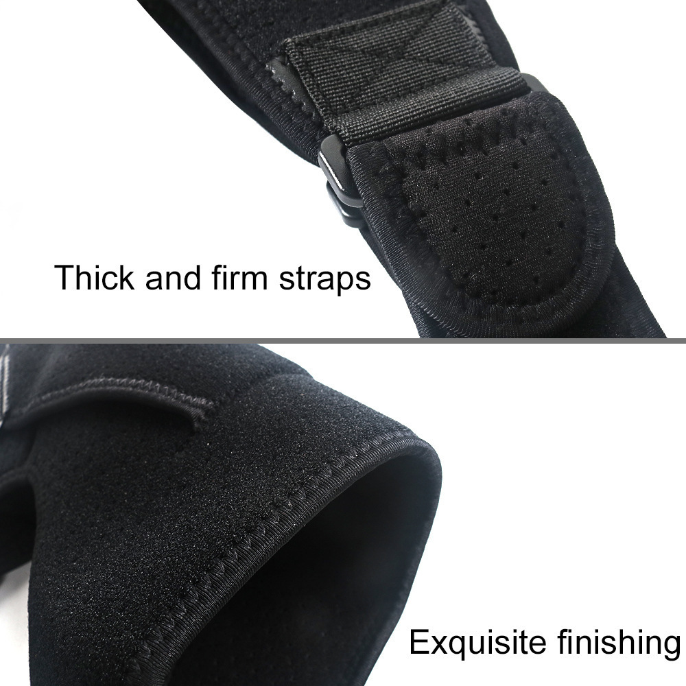 Adjustable Sports Shoulder Protector with Single Strap Fitness Safety Guard for Shoulder Strain