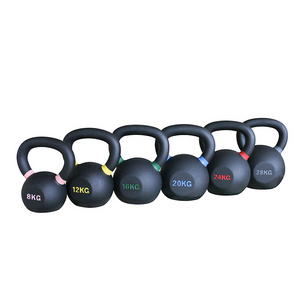 Factory High Quality Weight Professional Cast Iron Coated Kettlebell