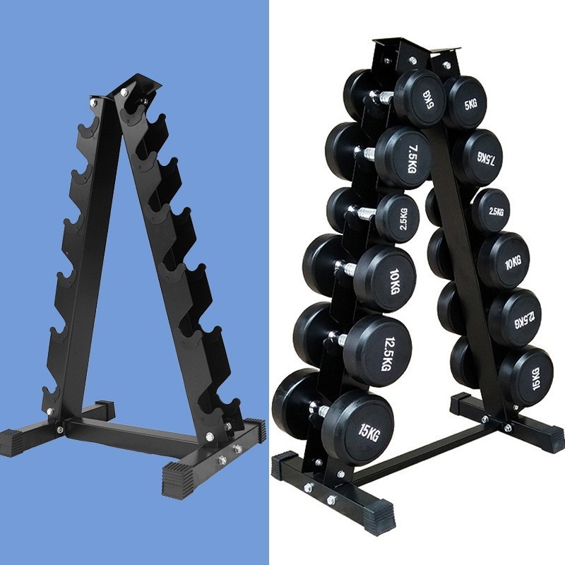 High quality 3 Tier Dumbbell Rack Stand for Home Gym Weight Barbell Rack