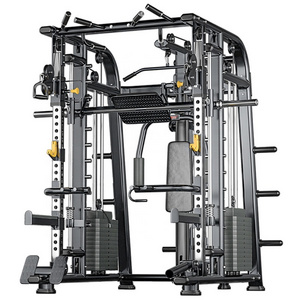 Smith Machine Large Comprehensive Home Fitness Equipment Commercial Combination Set Multi-Function Station Gantry Fly Squat