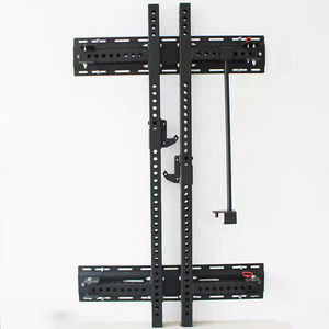 Power Exercise Multi Gym Equipment Fold Back Wall Mount Rack Gym Equipment Bench Press And Squat Rack