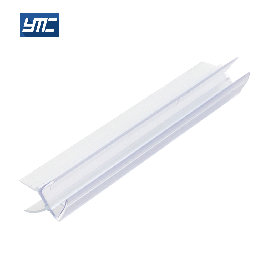 Bathroom Shower Glass Door Bottom Seal Strip PVC Waterproof Door Seal