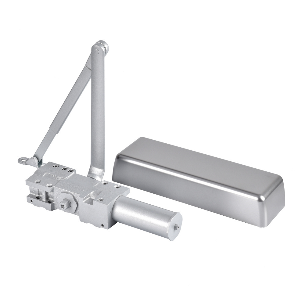 Heavy Duty Listed Automatic Cast Iron Body Low Opening Resistance Door Closer 15-150 KG 180 Degree 1400mm