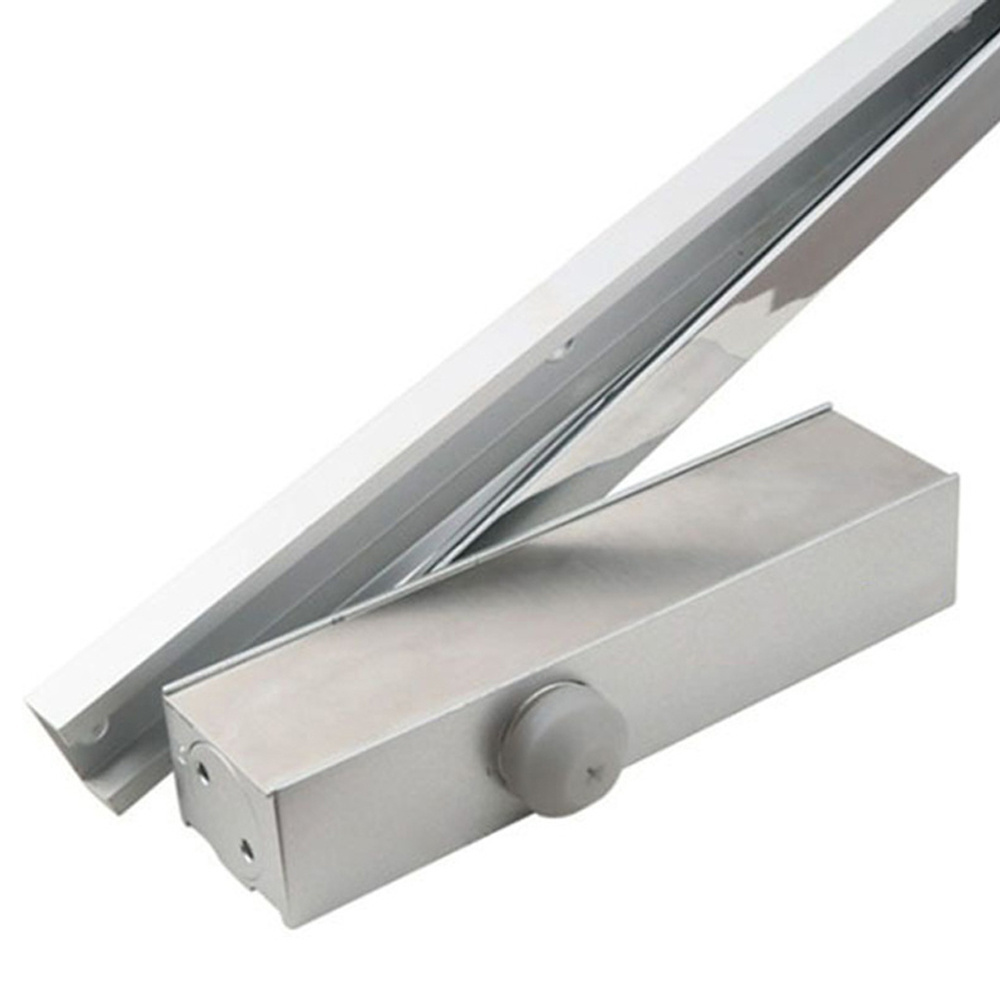 High Quality Hydraulic Smart  Door Closer With Hold Open Accessories Soft Closing  Slide Arm Door Closer With Metal Cover