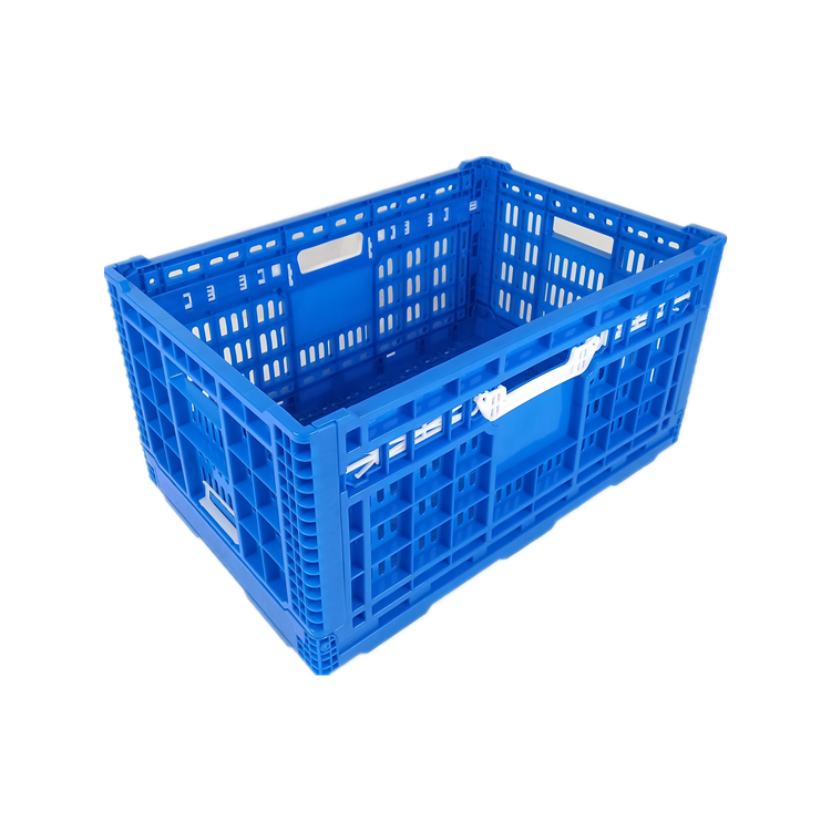 600x400x120 crate for vegetable and fruit plastic Foldable Crate Manufacturer sales heavy duty Crate