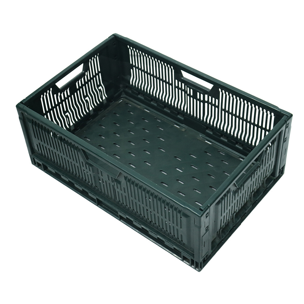 Plastic crates Stackable folding crates Mobile crates stack fruits and vegetables