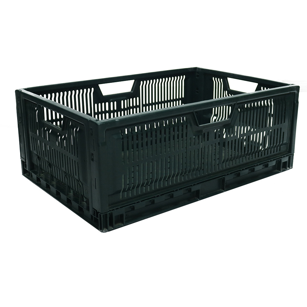 Plastic crates Stackable folding crates Mobile crates stack fruits and vegetables