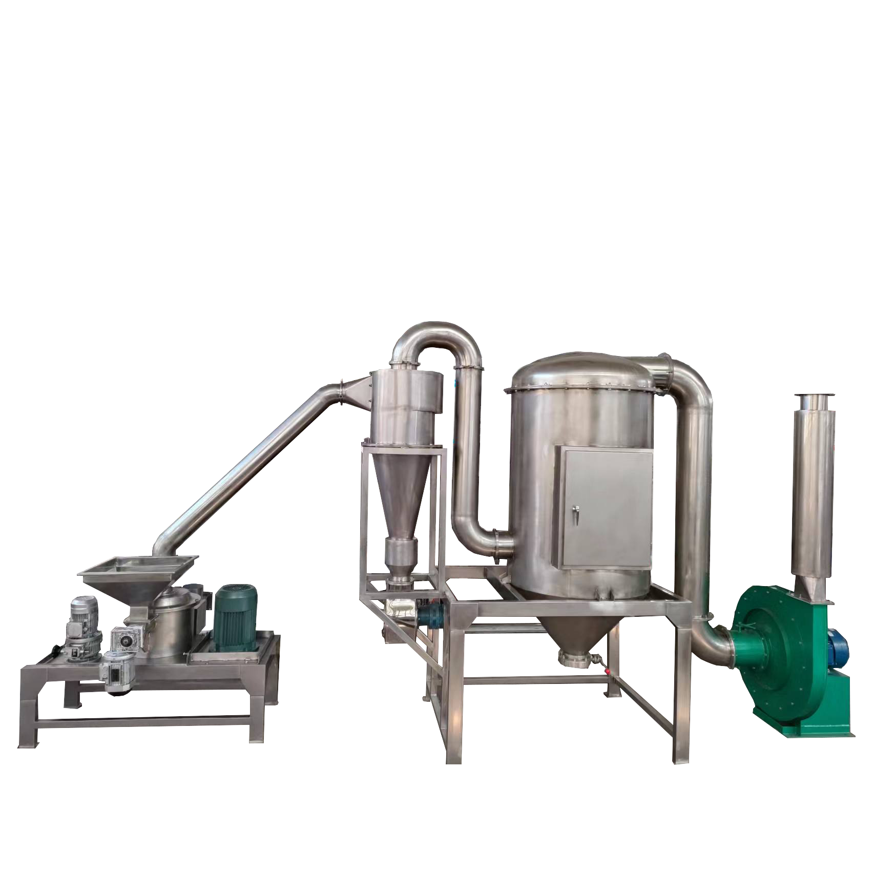 industrial dried moringa leaf grinding machine herbal tea powder making machine