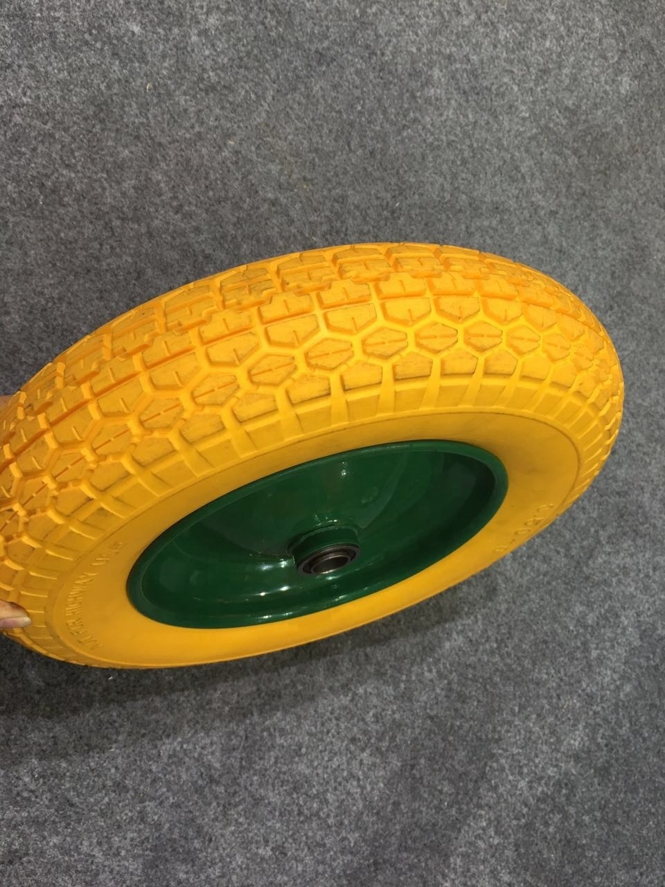 high quality 14inch 3.50-8 wheelbarrows Polyurethane Foam tires barrow  wheels