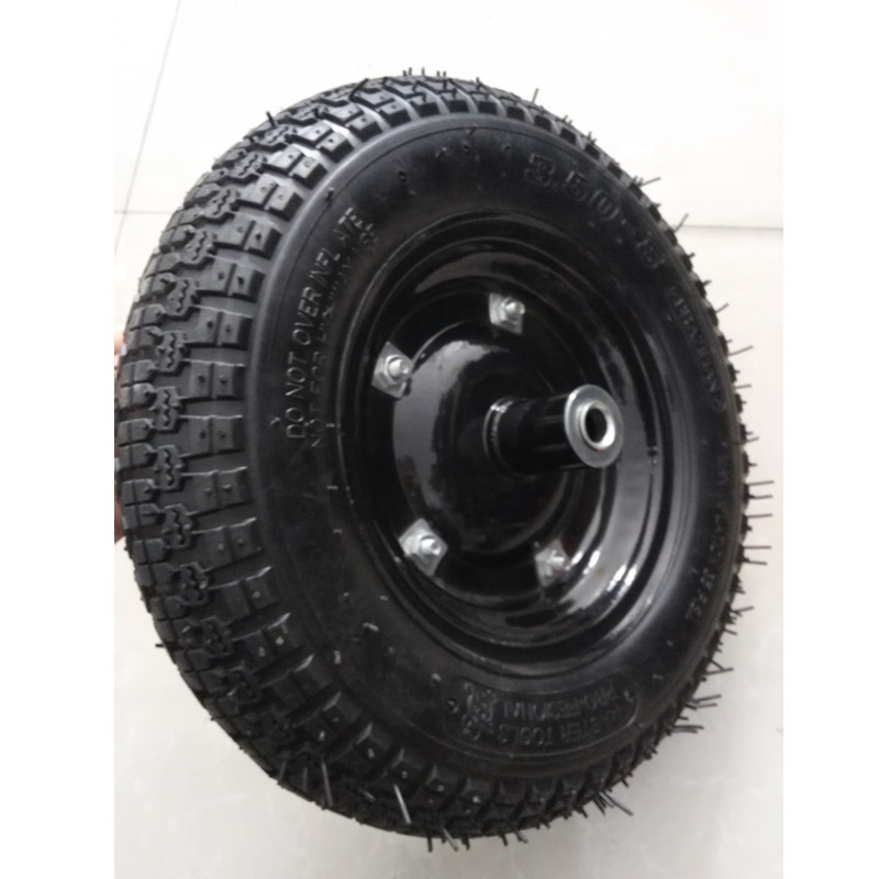 14inch 6pr 3.50-8 wheelbarrow pneumatic tires trolley rubber wheels