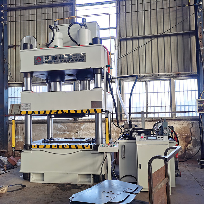 CE certified Hydraulic Cold Press Metal Stamp Stone Coated Steel Tile Making Press Machine