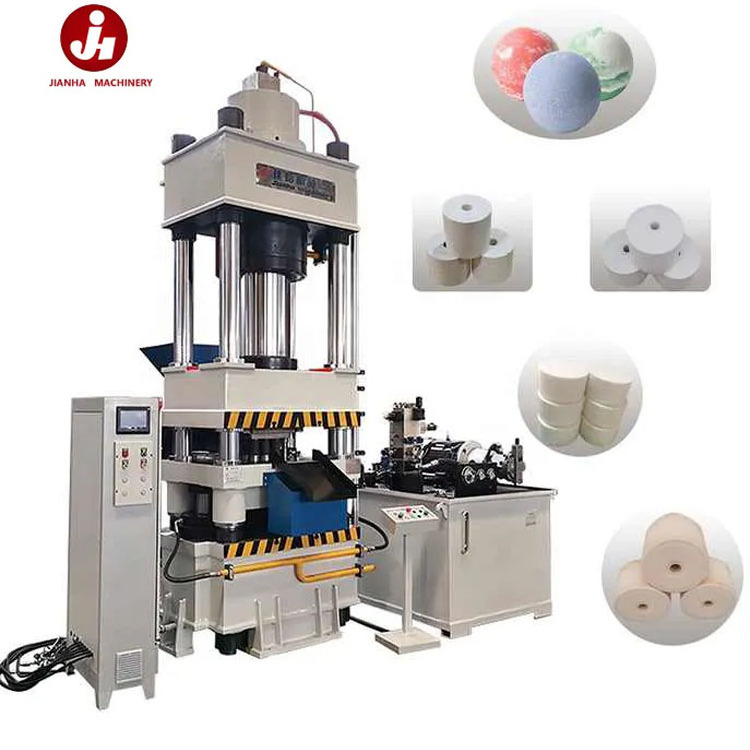 Cattle and sheep lick salt blocks Salt-bath pinball molding Vertical 4 column hydraulic press machine