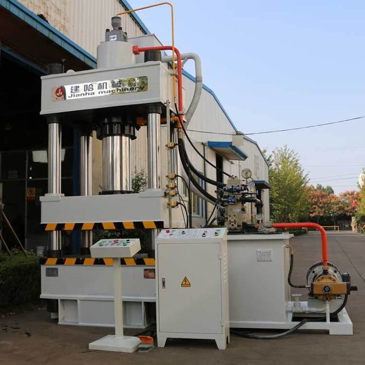 200 tons metal stamping hydraulic press four column hydraulic press for automobile axle head cover