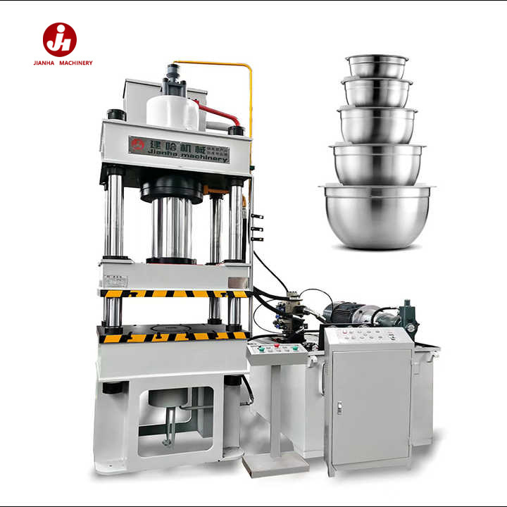 200 Ton Four Columns Hydraulic Press Machine for Metal Plate  Hydraulic Press and Cookware High-Capacity Hydraulic Presses