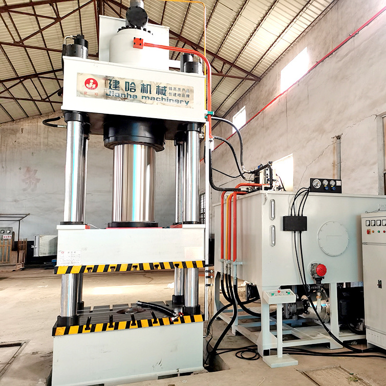 JianHa 800 tons hot die forging hydraulic press machine four-column hydraulic press machine