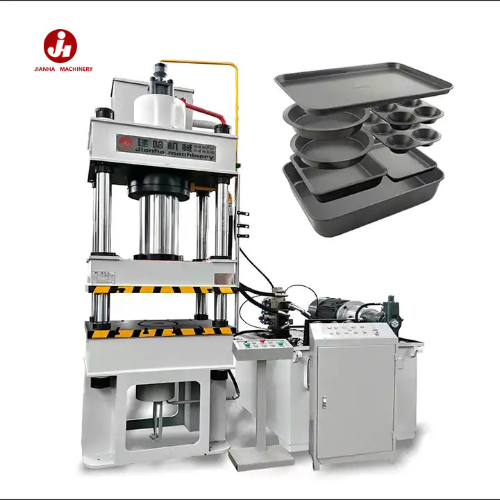 200 Ton Four Columns Hydraulic Press Machine for Metal Plate  Hydraulic Press and Cookware High-Capacity Hydraulic Presses