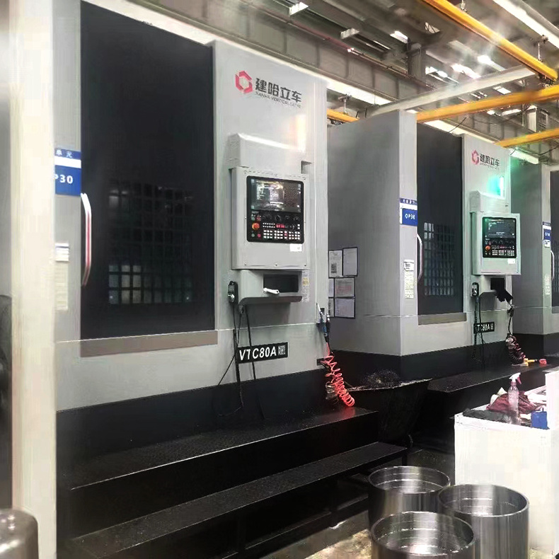 Automatic Vertical cnc lathe VTC80 CNC turning machine