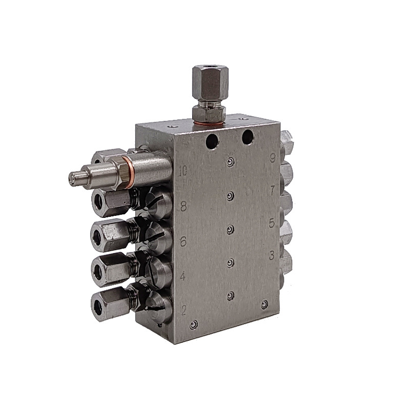 JIANHE the JPQA progressive distributor divider valve for high temperature environment