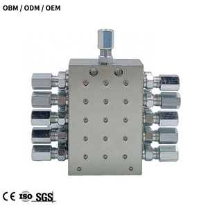 JPQ Progressive Grease Distributor Block For Progressive lubrication system grease lubrication divide valve